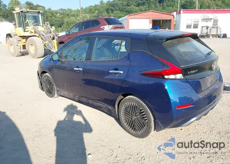 2024 Nissan Leaf Sv Plus из США, поврежденный, VIN 1N4CZ1CV6RC550112